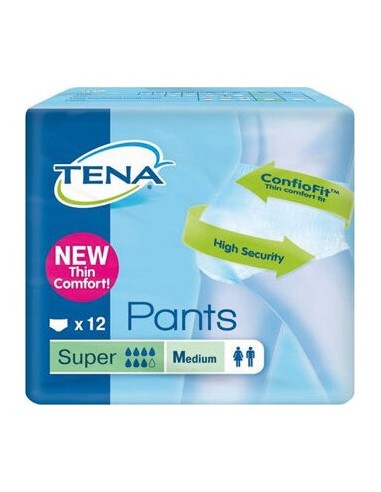 Tena Pants Super Mediano 12 Und