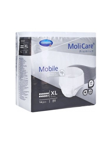 Molicare Pañal Premium Mobile 10D Xl