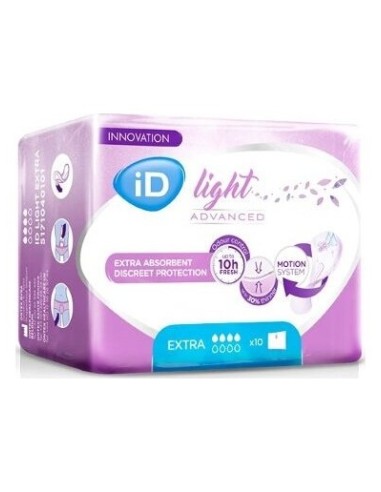 Id Light Compresas Incontinencia Extra 10 U.