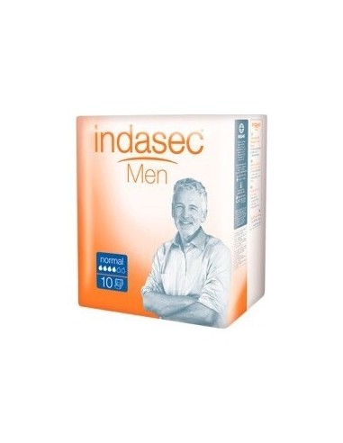 Indasec Hombre Normal Absorc 300Ml 10 Ud