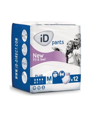 Id Pants F-F Plus Mediano 12 Unidades