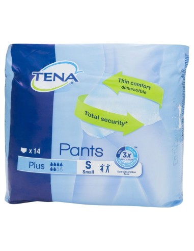 Tena Pants Plus T-Pequeña 14Uds