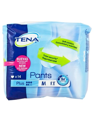 Tena Pants Plus Mediano 14 Und