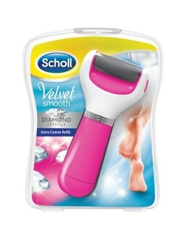 Scholl Velvet Smooth Diamond Crystals Rosa 1Ud