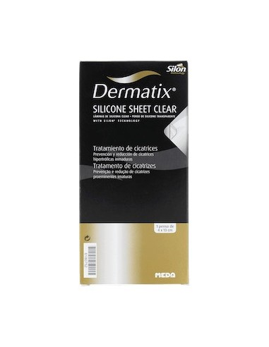 Dermatix Lamina Silicona Clear 4X13 Cm