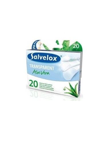 Salvelox Apósito Adhesivo Aloe Vera Transparente 20Uds