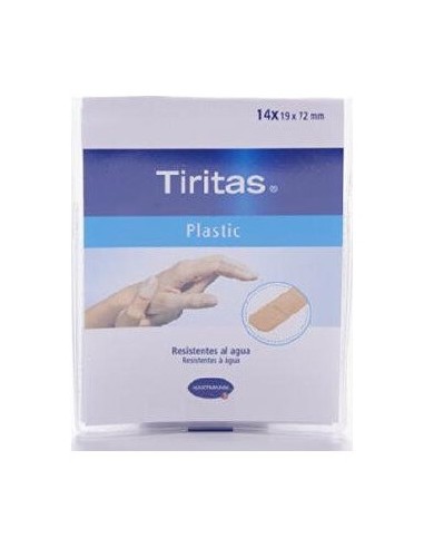Tiritas® Plastic Apósito Adhesivo 19 X 72 14Uds