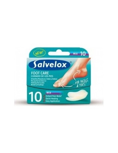 Salvelox Foot Care Apósitos Surtido 10Uds