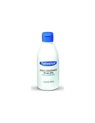 Salvelox Agua Oxigenada 16 Vol 250 Ml