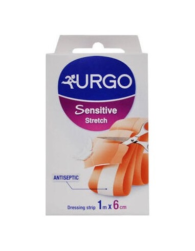 Urgo Sensitive Stretch  Banda 1 M X 6 Cm