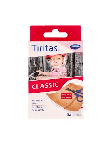 Tiritas Tela Classic Recortables 5Uds