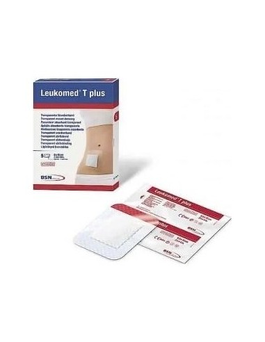 Leukomed T Ste 5Cm X 7,2Cm 5 Unds