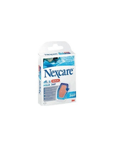 Nexcare® Aqua 360º Tiras Adhesivas Maxi 10X6Mm 5Uds
