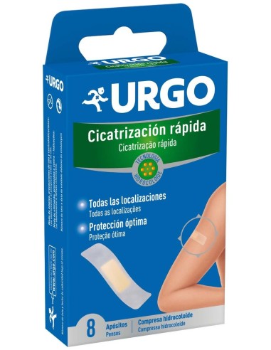 Urgo Cicatrización Rápida Hidrocoloide Apósitos 8Uds