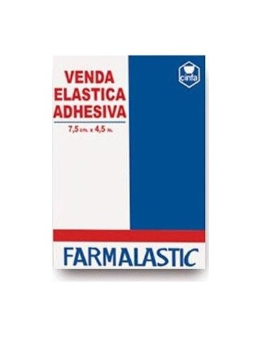 Farmalastic Venda Elástica Adhesiva 5Mx4,5Cm 1Ud