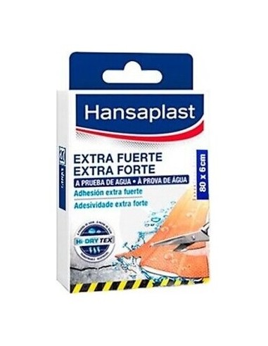 Hansaplast Extra Fuerte Apósitos Adhesivos 8 Tiras