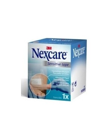 Nexcare Esparadrapo Papel Blanco 5 M X 5 Cm