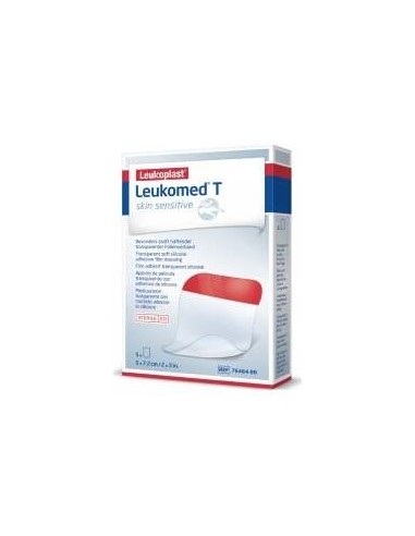 Leukomed T Skin Sensitive 5X7,2Cm 5 Uds