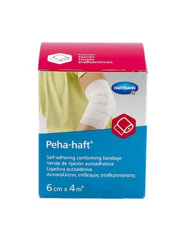 Hartmann Peha-Haft® Venda Elástica Cohesiva 4Mx6Cm 1Ud