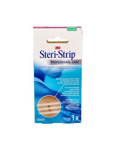 Steri Strip Sutura Cutanea Esteril Tiras 38Mmx6Mm