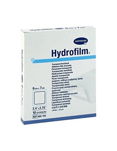 Hydrofilm Aposito Esteril 6X7 Cm 10 Ud