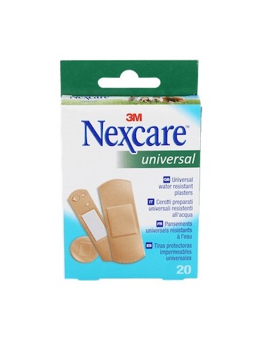 Nexcare® Universal Tiras Adhesivas Surtido 20Uds