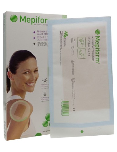 Mepiform Reductor De Cicatriz Silicona Lámina 10X18Cm 5Uds