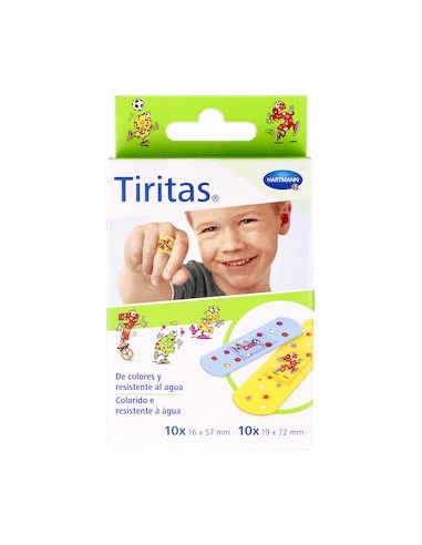 Tiritas® Kids Apósito Adhesivo 2 Tamaños 20 Unidades