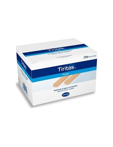 Tiritas® Plástico Caja 250Uds