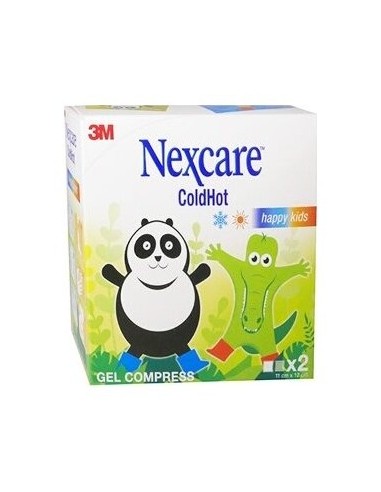 3M Nexcare Coldhot Happykids 11X12Cm 2Ud