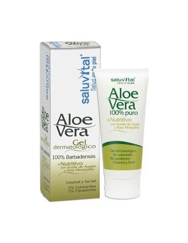 Saluvital Gel Aloe Vera, Argán Y Rosa Mosqueta 200Ml