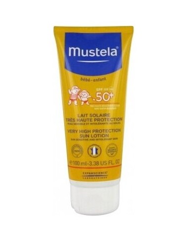 Mustela Leche Solar Protección Muy Alta Spf 50+ 100Ml