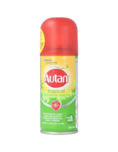 Autan Tropical Spray Seco Repelente 100Ml