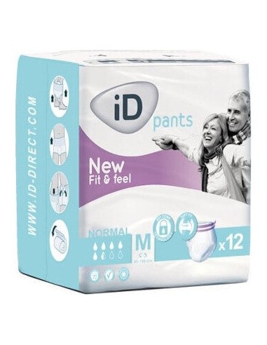 Id Pants Active Normal Mediano 12 Uds