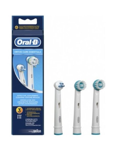 Oral-B Ortho Care Essentials Recambios 3Uds