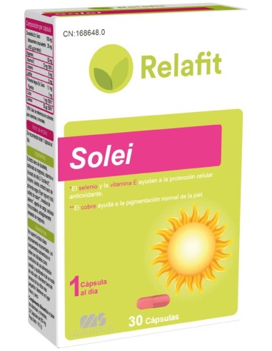 Relafit Ms Solei 30 Caps