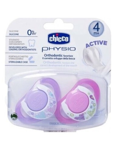 Chicco® Chupete Physio Air Tetina Látexc 6-12 Meses 2Uds