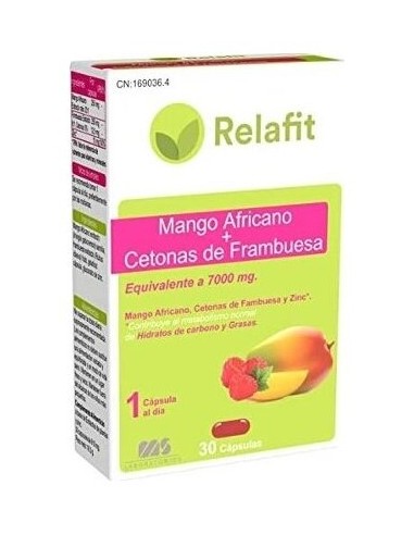 Relafit Mango Africano Cetona De Frambuesa 3000 Mg