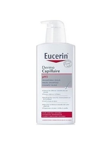 Eucerin Dermocapillaire Champú Suave Ph5 400Ml