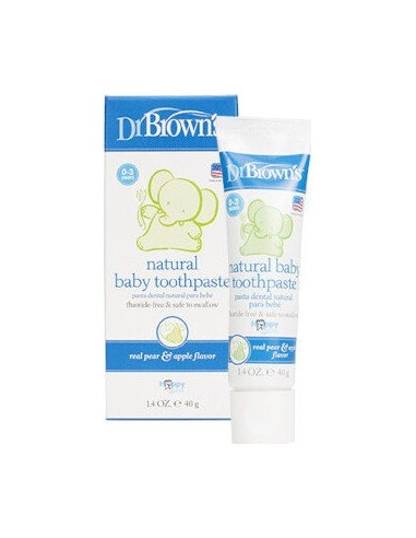 Dr Brown´S Pasta Dental Infantil Nat 40G