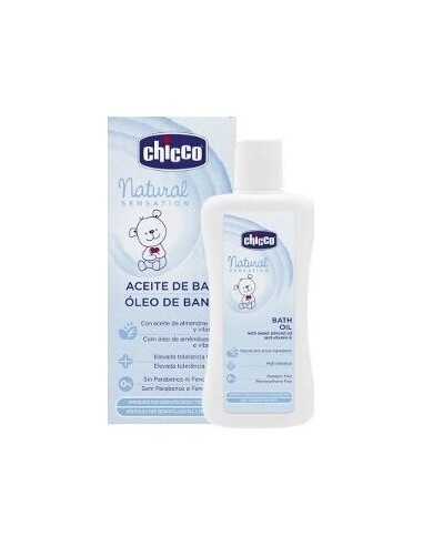 Chicco Natural Sensation Aceite De Baño 200 Ml