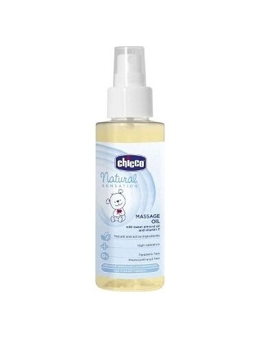 Chicco Natural Sensation Aceite De Masaje Bebe  1