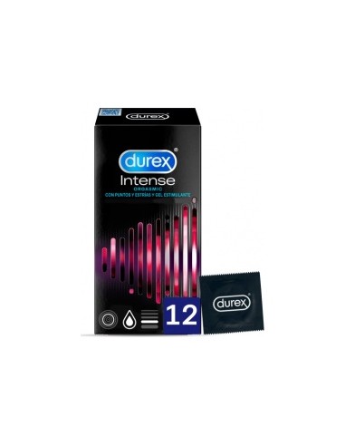 Durex® Intense Orgasmic Preservativos 12U
