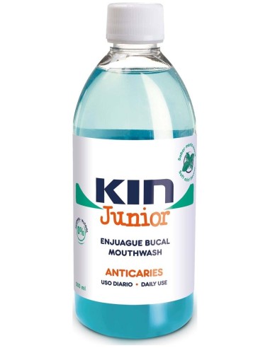 Kin Junior Enjuage Menta Suave 500Ml