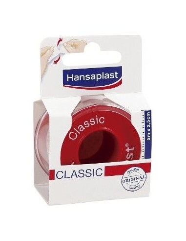 Hansaplast Classic Esparadrapo Fijador 5Mx2,5Cm 1Ud