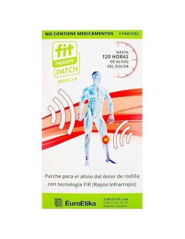 Fit Therapy Parcheds Rodilla 3Uds