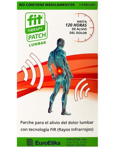 Fit Therapy Parches Lumbar 3Uds