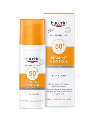 Eucerin Sun Fluid Pigment Control 50+ 50