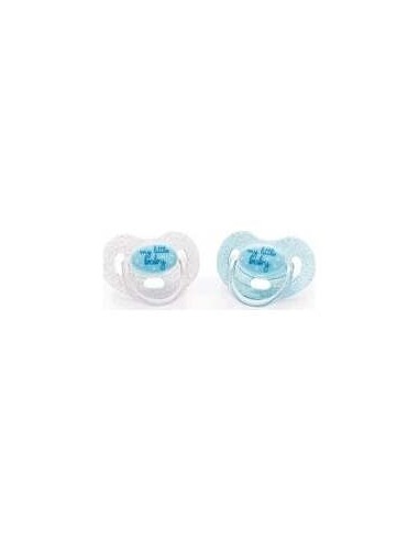 Acofarbaby Chupete Silicona Azul 12M