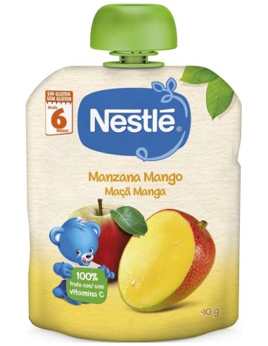Nestle Bolsita Manzana Y Mango 90G